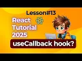 useCallback Hook in React Urdu Hindi Tutorial