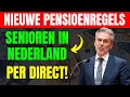 Download Lagu 🔔 Per direct Nieuwe pensioenregels veranderen alles voor senioren in Nederland!