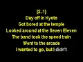 Phoebe Bridgers - Kyoto (Karaoke)