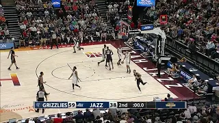 2nd Quarter One Box Utah Jazz vs Memphis Grizzlies