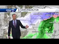 Windy tonight and weekend snow chance Omaha