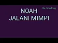 Download Lagu Noah - jalani mimpi (MP3)