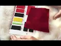 Crimson Red Melton / Velour Coating Wool Fabric | 80/20 Blend | 24 oz | 54 Wide