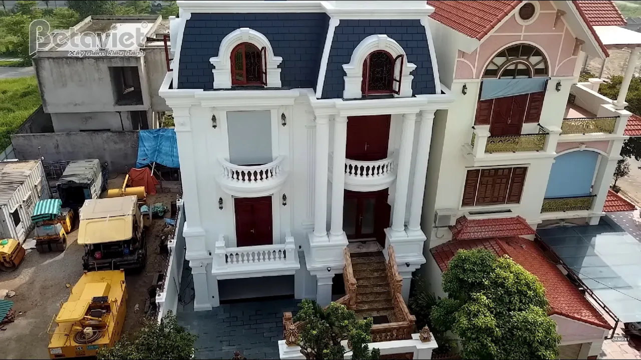 Cực phẩm thiết kế biệt thự gỗ Gõ đỏ 8 tỷ siêu sang tại Bắc Ninh