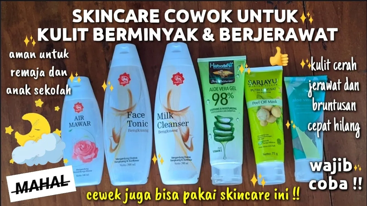 5 Rekomendasi Sabun Cuci Muka Pria Kulit Berminyak/Berjerawat. 