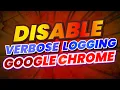 Disable Verbose logging in Native Client In Google Chrome