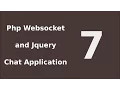 Php Chat Application System Tutorial Websocket and Jquery - 7 List Chat History