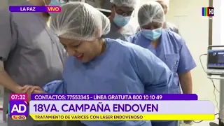 18va. Campaña de varices de ENDOVEN está en marcha