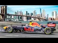 Lagu Sergio Perez Drives F1 Car Through New York City