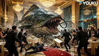 🏨⚠️ No One Is Safe! Mutant Fish Have Entered the Hotel!| Giant Fish | YOUKU MONSTER MOVIE