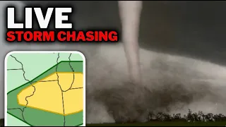 LIVE Storm Chaser Increasing Tornado Threat Northern Illinois