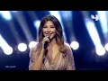 نانسي عجرم تؤدي أغنية لون عيونك في اكسبو دبي