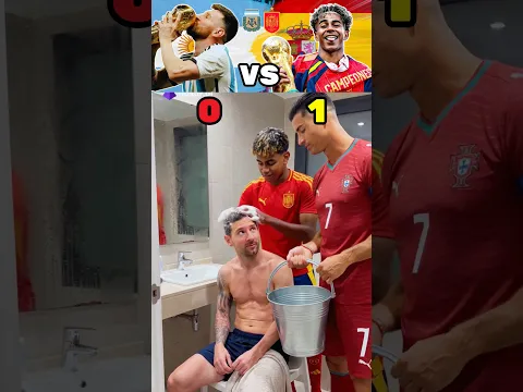 Lionel Messi VS Lamine Yamal VS Cristiano Ronaldo funny