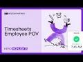 Timesheets - Employee Experience Hero Highlights