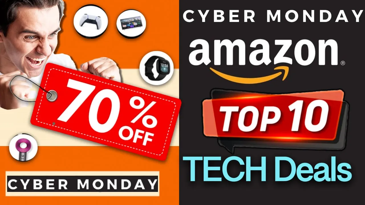 ✅ TOP 10 Best CYBER MONDAY - Black Friday TECHS Deals on Amazon TODAY! Projector, soundbar, TV!