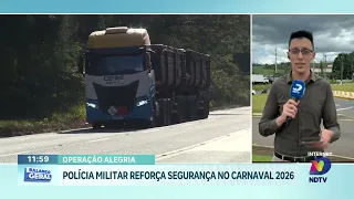 Estradas de Santa Catarina recebem reforço na fiscalização no Carnaval