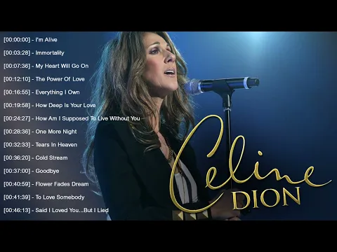 Download MP3 Celine Dion 2023 MIX ~ Top 10 Best Songs ~ Greatest Hits ~ Full Album