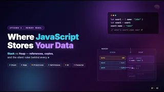 Stack vs Heap Memory Explained JS Internals
