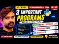 O Level Python Practical Exam Case Conversion Palindrome Reverse List M3 Practical July 2026