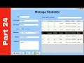 JAVA - Student Information System Project In Java Using NetBeans With Source Code Part 24