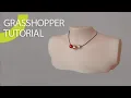 Grasshopper Necklace Graph mapper Easy Jewelry Tutorial