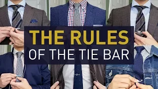 How to Wear a Tie Bar Tie Clip Styling Ideas Rules To Know