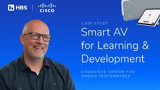 Kacmarcik Center for Human Performance Cutting Edge AV Solutions with HBS and Cisco