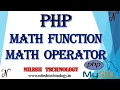 PHP Math Function Math Operator 2020
