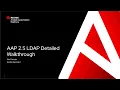 AAP 2 5 LDAP Detailed Walkthrough