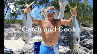Catch and Cook: With a Home Made Spear (S4 E25 Barefoot Travels)
