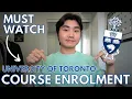 UOFT COURSE ENROLMENT TIPS How to Choose Courses Electives at University of Toronto
