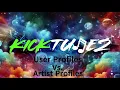 KickTunez - User Profiles Vs Artist Profiles