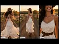 Flattered from Every Angle Cream White Lace Back Cami Dress