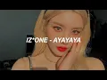Download Lagu IZ*ONE (아이즈원) - 'AYAYAYA' Easy Lyrics