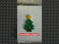 Christmas tree made with Hama beads bradut de Craciun facut din margele de calcat Hama beekid