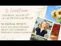 Download Lagu LIVESTREAM: Seasonal Reset! What You Need to Know about Late Summer with Herbalist Ashley Elenbaas