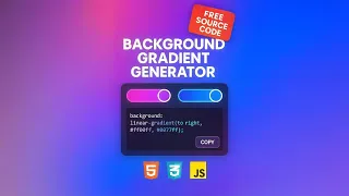 Gradient Generator 11-Gradient-Generator Free Source Code Web Dev Projects