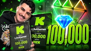 بمناسبة المئة ألف راح اوزع 100,000 ألف جوهره💎.