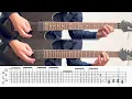 KILLSWITCH ENGAGE RIFFs from This Consequence (screen TAB | Guitar lesson)