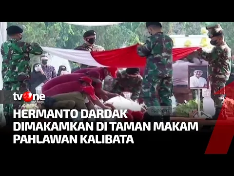 Prosesi Pemakaman Hermanto Dardak di Taman Makam Pahlawan Kalibata