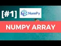 Belajar NumPy - Numpy Array