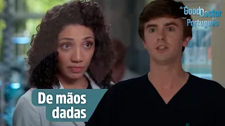 Shaun aprende a pegar na mão | The Good Doctor em Português