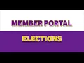 Member Portral-Steward Election Nominations