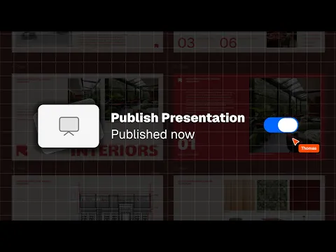 PDF Export vs Live Presentation