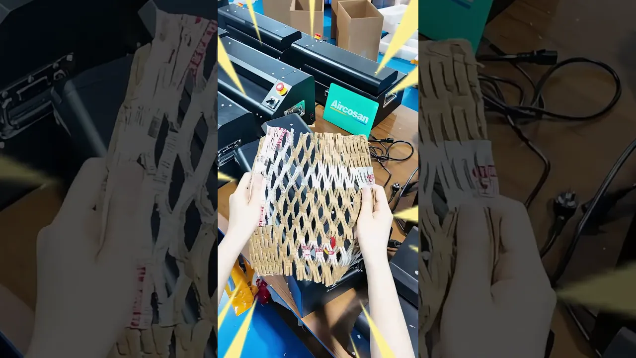  Give away cheap carton sales to recyclers. Convert idle cartons into usable cushioning paper via cardboard shredder‑expander.