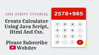 how to build a simple calculator using javascript