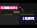 Creative Tab Headers Menu HTML5 CSS3 JavaScript