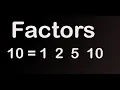 How to Print Factors using while loop in Python