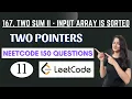 167 Two Sum II - Input Array Is Sorted NEETCODE 150