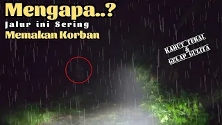 Download Menikmati Perjalanan Malam di Hutan, hujan, berkabut, gelap gulita dan licin, Syahdu Tapi Ngeriii MP3